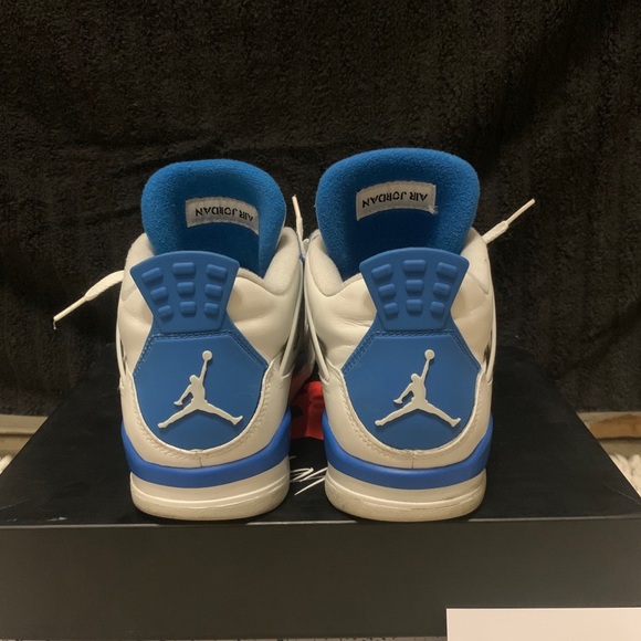 Jordan 4s retro military blue size 8.5 - Picture 3 of 5